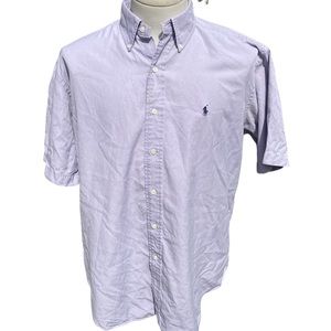 Ralph Lauren Polo shirt sleeve shirt.  Mens medium.  Excellent condition.